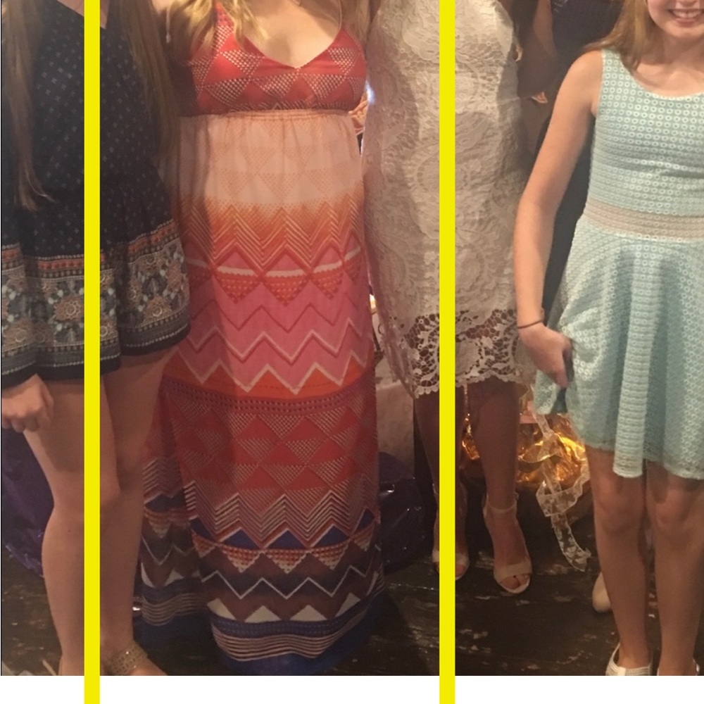 Old Navy multicolored maxi dress